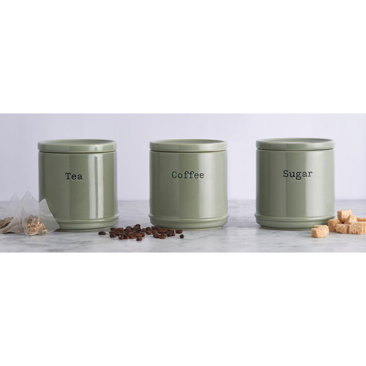 Wayfair tea hot sale coffee sugar jars